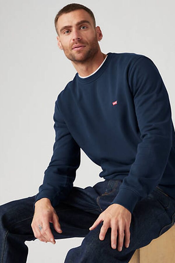 Levi's Sweat Shirt Original - Homme - Bleu / Blue - XL