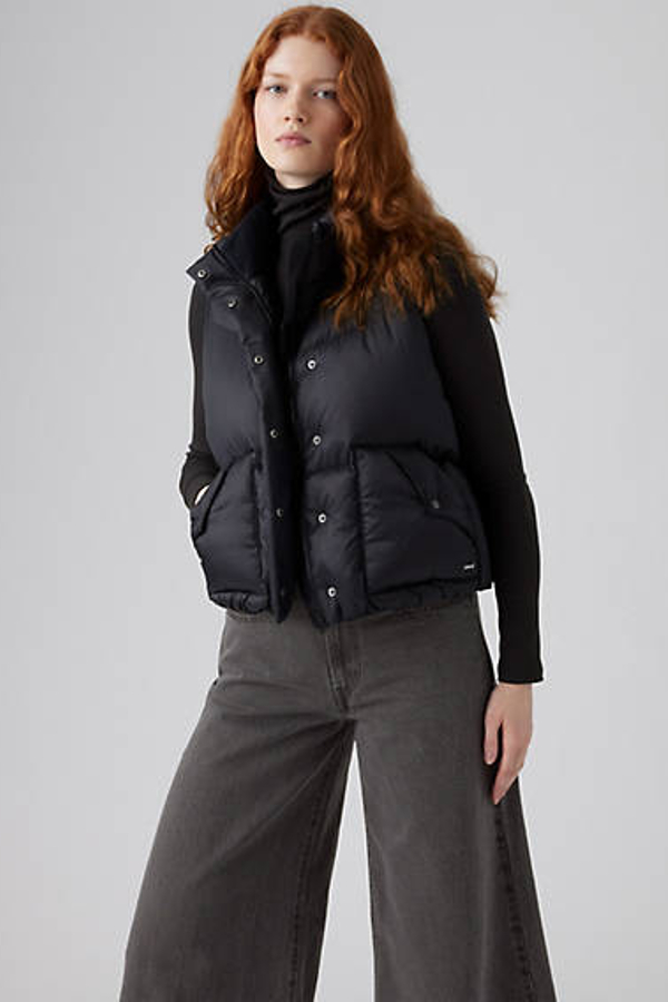 Levi' Veste Sans Manche Western Bubble Femme / Night