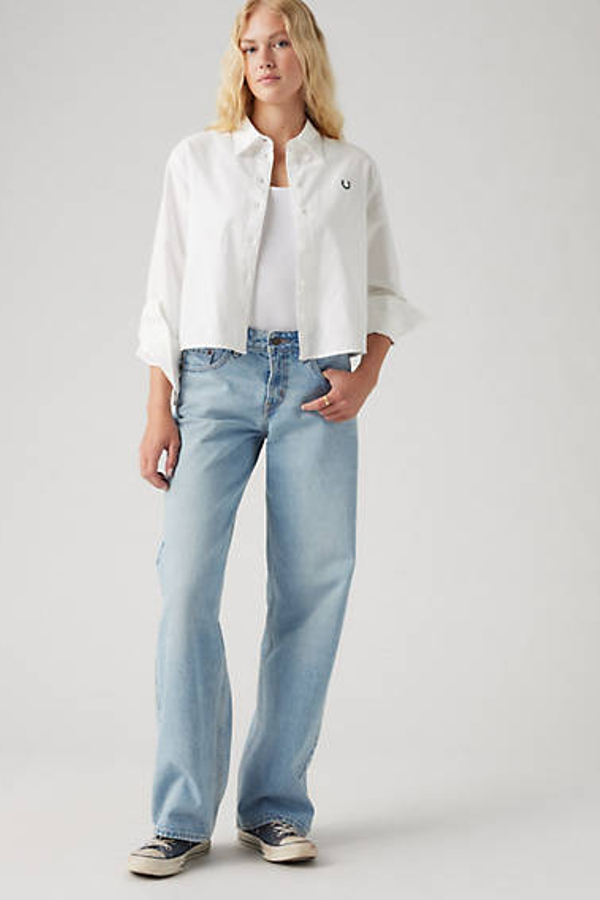 Levi' Jean Low Loose Femme / Blasted Stone Clean 32X30