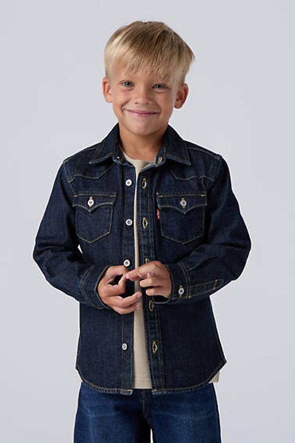 Levi' Enfant Chemise Western New Barstow Homme Neutral / Hollow