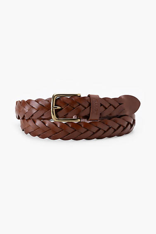Levi' Leather Braid Belt Femme / Cognac 80