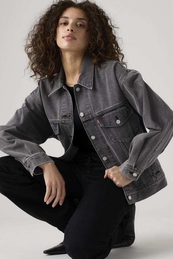 Levi' Veste Veste Trucker Années 90 Femme / Be Kind - vue 1