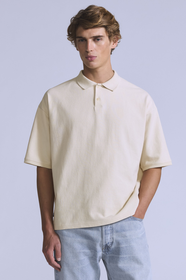 Levi' Polo Court Homme / Ecru Fog - vue 1