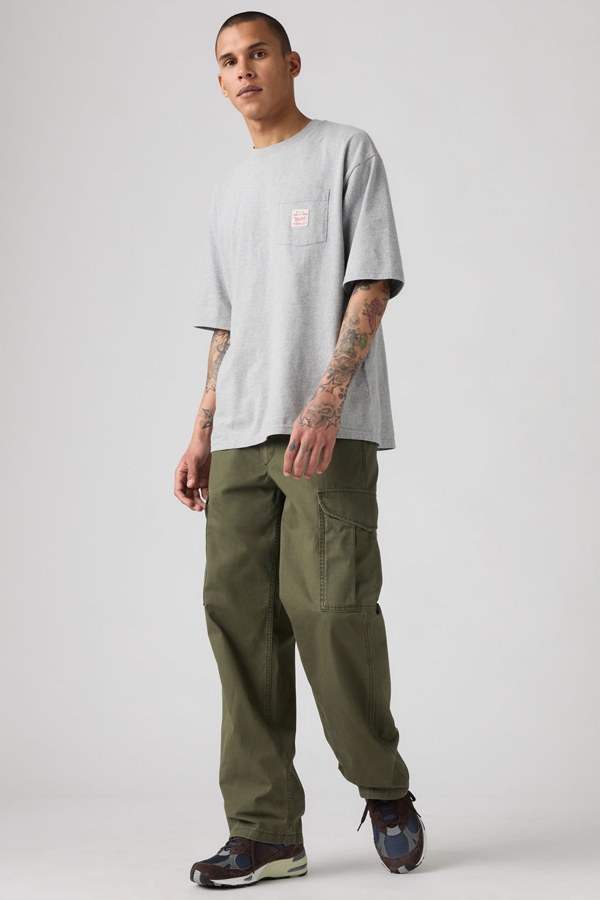 Levi' Pantalon XX Cargo Baggy Homme / Forest Night Canvas 28X32