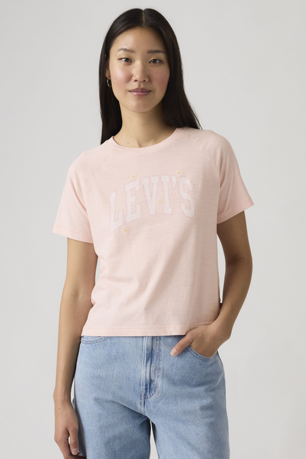 Levi' T Shirt Graphique Game Day Femme / Crystal - vue 1