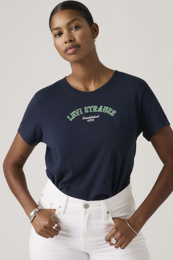 Levi' Graphic Favorite Tee Femme / Funky Collegiate Blazer - vue 1