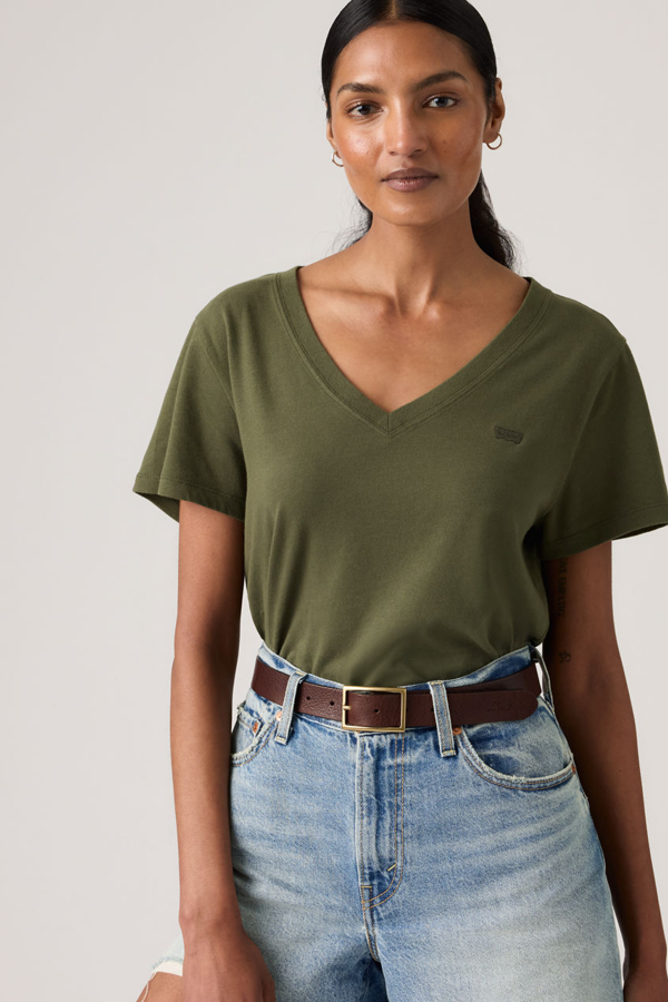 Levi' T Shirt Col V Favorite Femme / Deep Depths