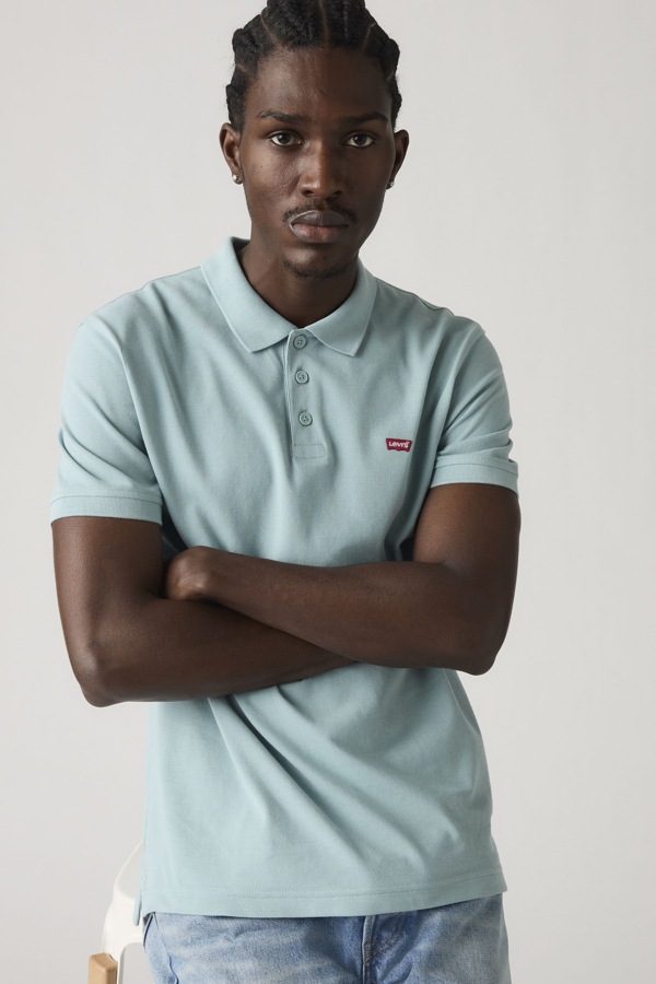 Levi' Polo Griffé Homme / Stone - vue 1