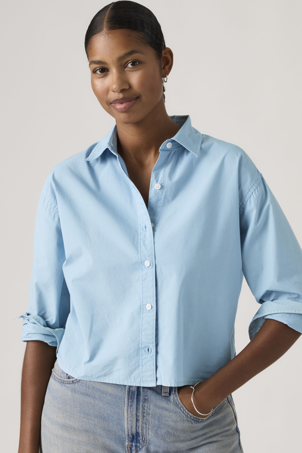 Levi' Cropped Harlie Shirt Femme / Lake Gd
