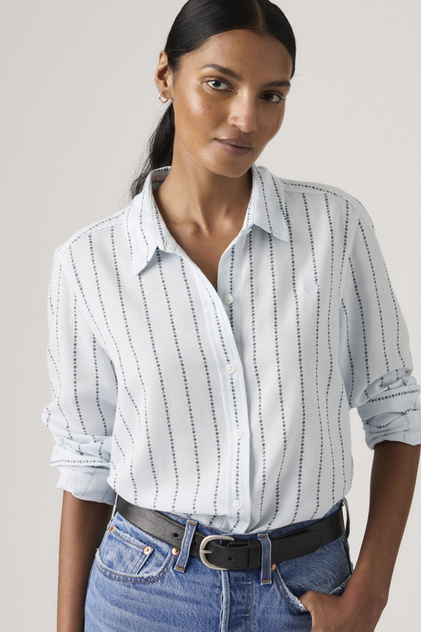 Levi' Classic Shirt Femme / Daisy Stripe Country Air Cotton Linen