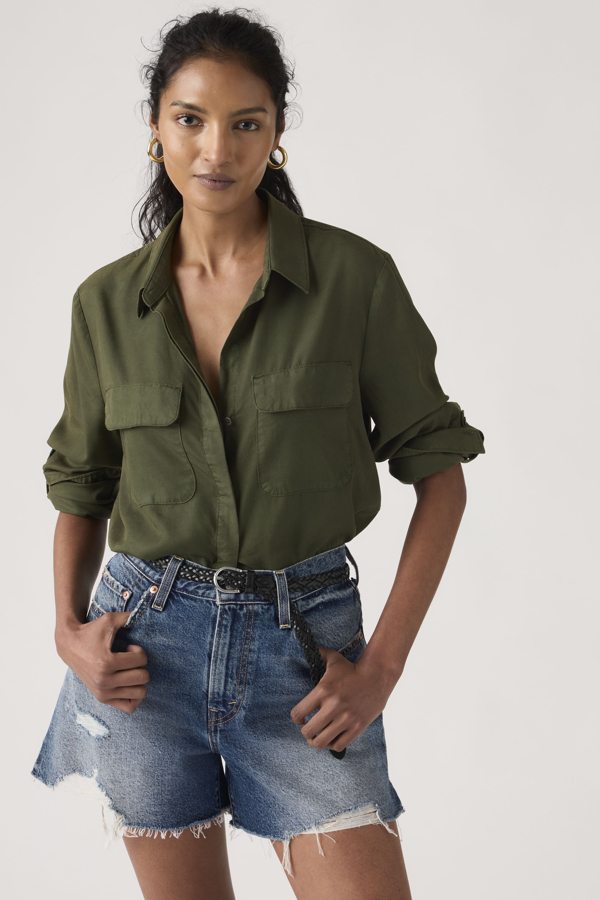 Levi' Elaine Utility Shirt Femme / Deep Depths Gd - vue 1