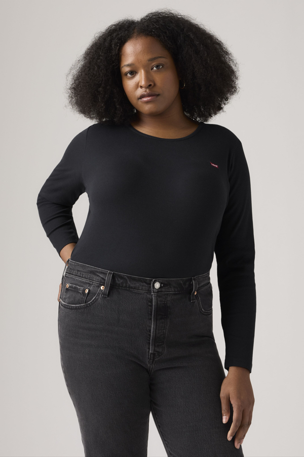 Levi' T Shirt Manche Longue Hayes Grandes Tailles Femme / Night 1X