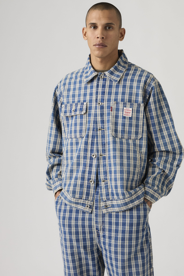 Levi' Sunrise Trucker Jacket Homme / Summer Check Trucker - vue 1