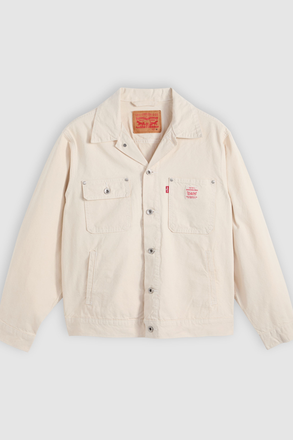 Levi' Veste Trucker Sunrise Homme / Undyed Ecru Greige - vue 1
