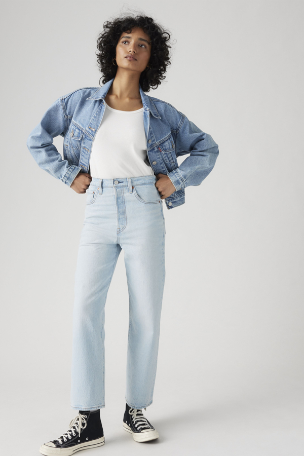 Levi' Ribcage Straight Ankle Jeans Femme / Wow Me Over 27X27 - vue 1