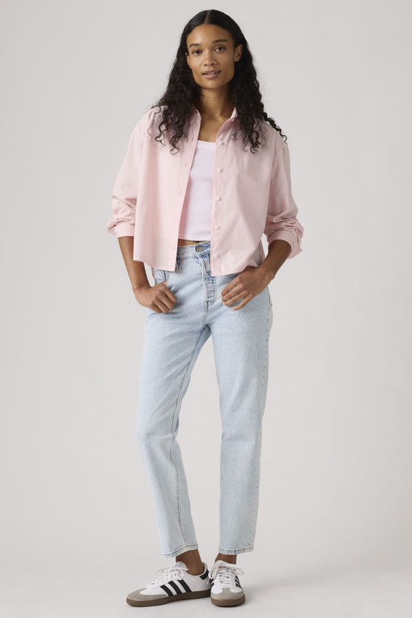 Levi' Jean 501 Crop Lightweight Femme / Curious Dawn Lightweight 25X26 - vue 1