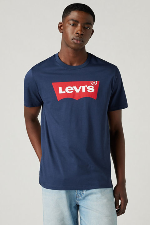 Levi' T Shirt Classique Housemark Homme / Dress Blues