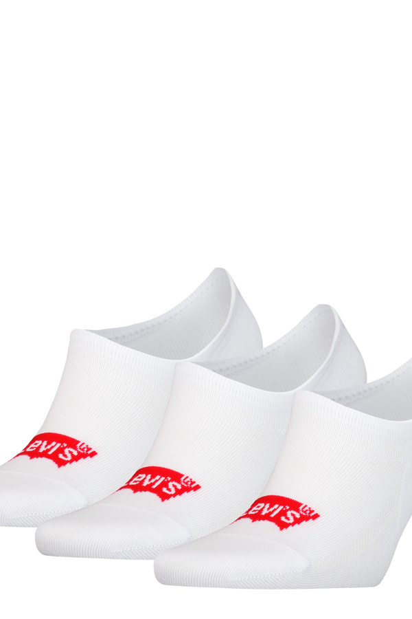 Levi' Chaussettes Hautes En Coton Recyclé Logo Batwing 1 Lot De 3 Paires Homme / - vue 1