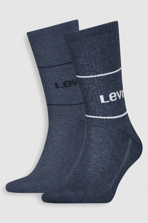 Chaussettes De Sport Courtes Levi' Lot De 2 Homme / - vue 1