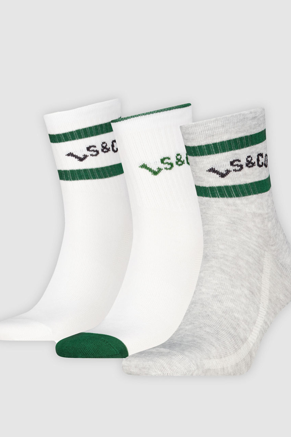 Levi' Chaussettes De Sport Coupe Courte Lot De 3 Homme / Combo - vue 2