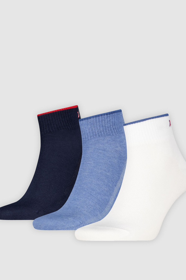Levi' Chaussettes Mi Hautes Logo Coll Lot De 3 Homme /