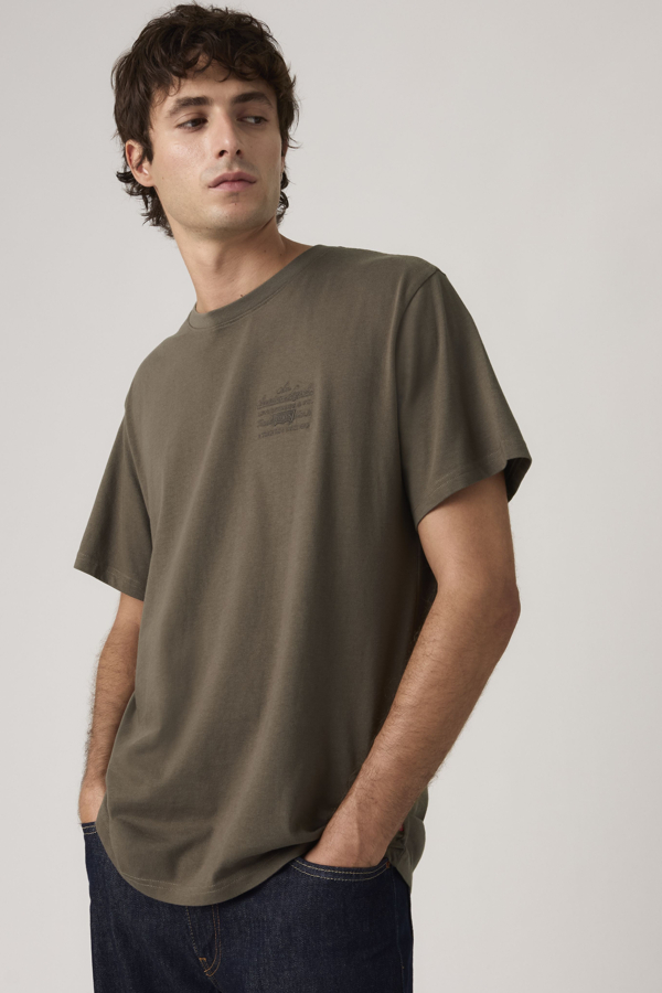 Levi' Relaxed Fit Graphic Tee Homme / Maitake
