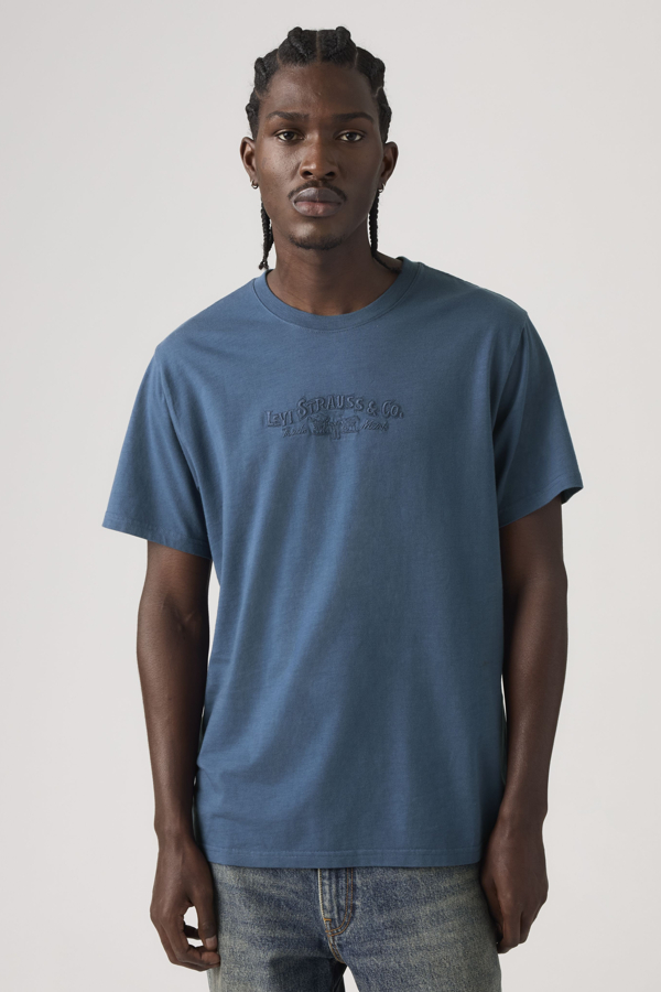Levi' Relaxed Fit Graphic Tee Homme / Ensign