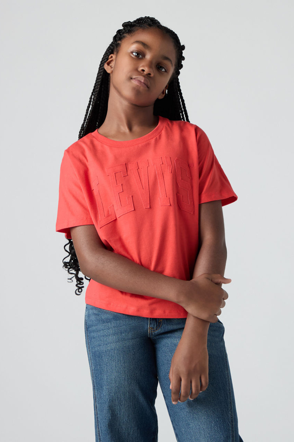 Levi' Ado T Shirt Manche Dolman Meet And Greet Femme / Poppy