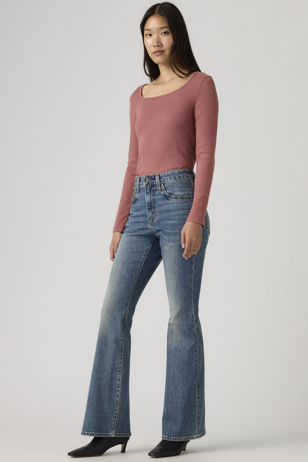 Levi' 726 High Rise Flare Jeans Femme / Face Right 27X30