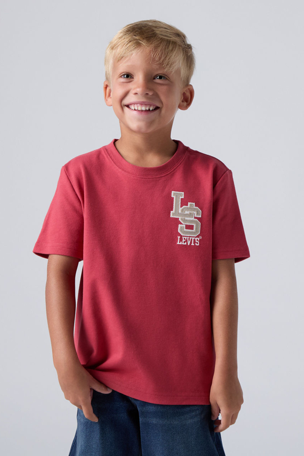 Levi' Enfant T Shirt Streamline Monogram Homme Neutral / Cardinal