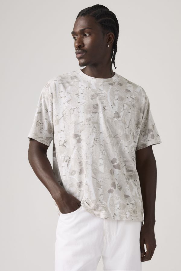 Levi' Boxy Tee Homme / Falke Birch Camo Silvery Tonal