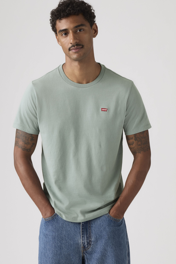 Levi' T Shirt Classic Housemark Homme / Lead - vue 1