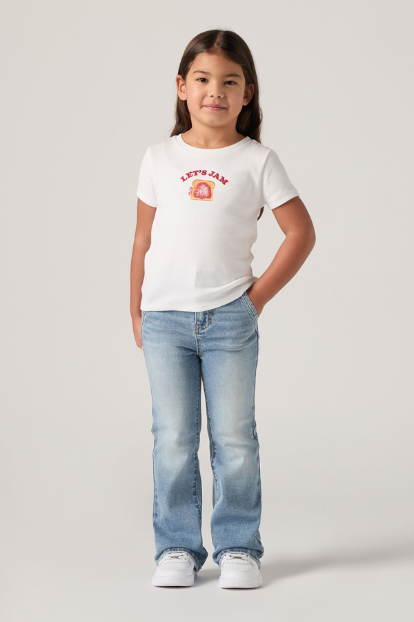 Levi' Kids 726 High Rise Flare Pocket Detail Jeans Femme / Worn In