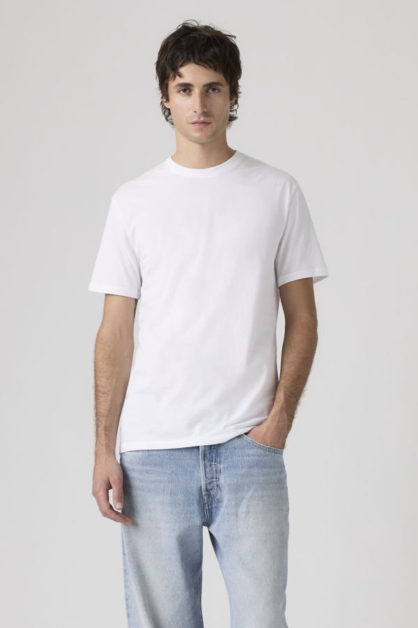 Levi' T Shirt Slim À Col Ras Du Cou Lot De 2 Homme Neutral / / Heather - vue 1