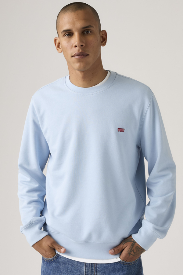 Levi' Original Housemark Crewneck Sweatshirt Homme / Chambray