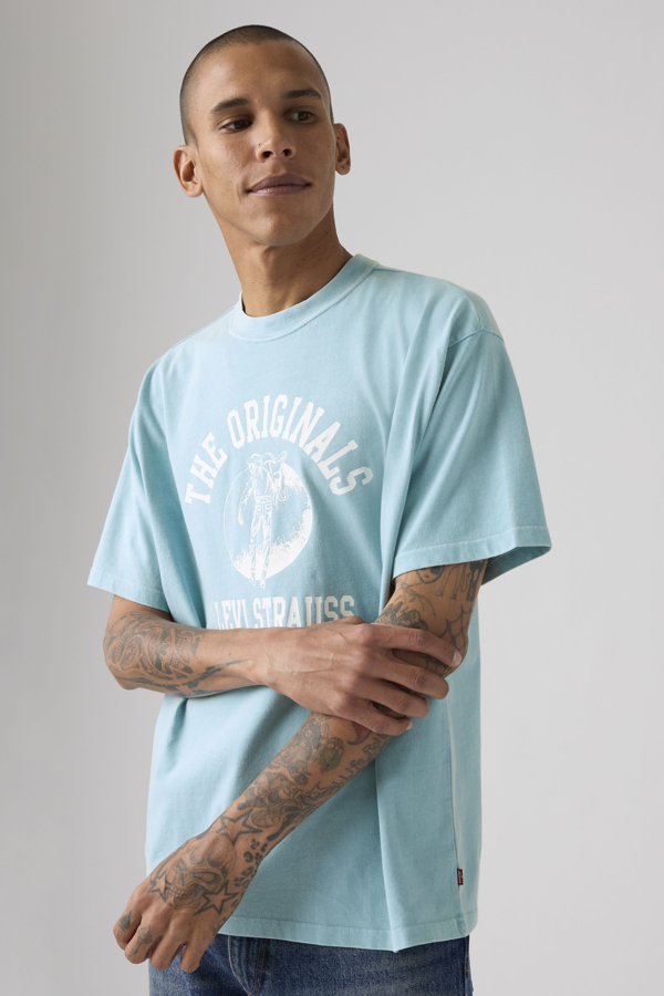 Levi' T Shirt Graphique Vintage Homme / Forget Me Not - vue 1