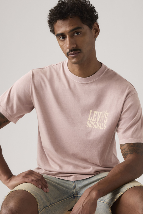 Levi' T Shirt Graphique Vintage Homme / Fawn - vue 1