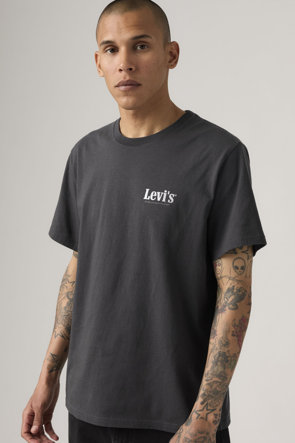 Levi' T Shirt Relaxed Homme / Serving Up Classics 2 Smoked Pearl Jersey - vue 1