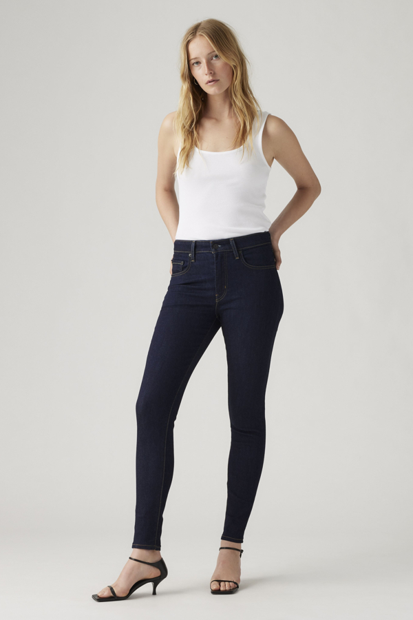 Levi' Jean 721 Taille Haute Skinny Femme / Rinse 23X28 - vue 1