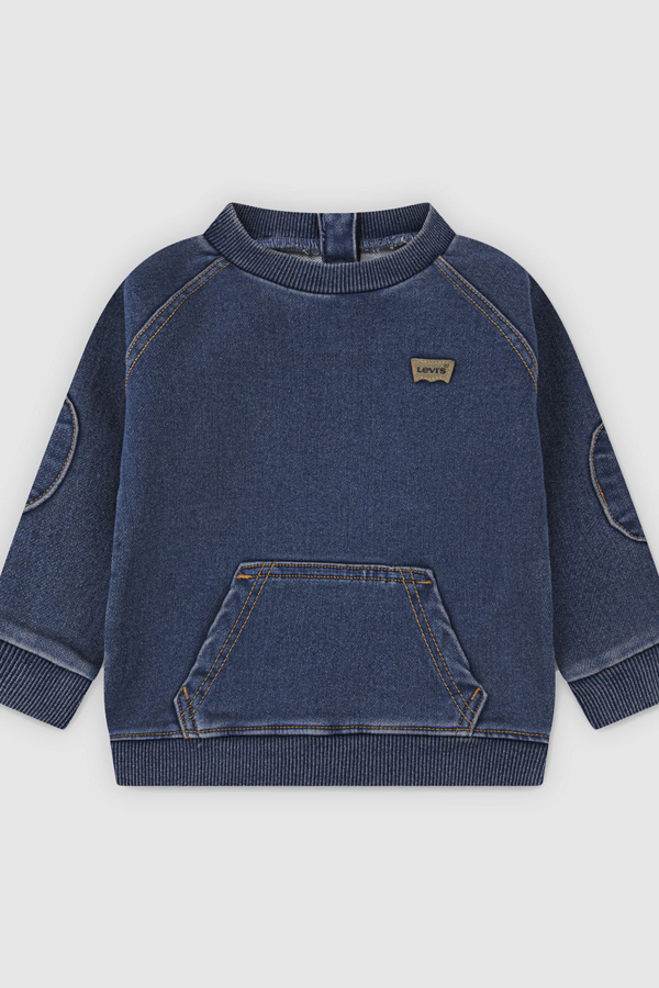 Levi' Bébé Sweat Shirt Col Rond Dobby Homme Neutral / Wish You Would 18M