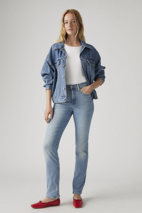 Levi' Jean 724 Taille Haute Droit Femme / Worn In 24X30 - vue 1