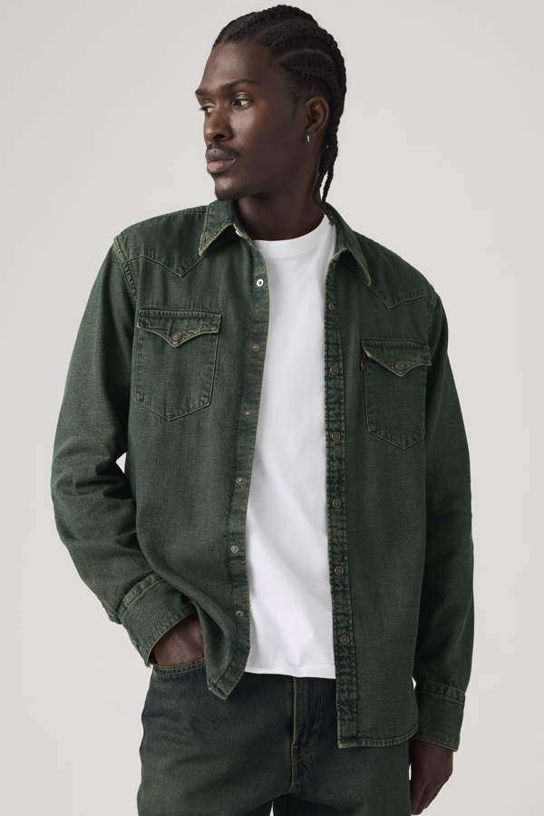 Levi' Barstow Standard Fit Western Shirt Homme / Until Its Dust Western