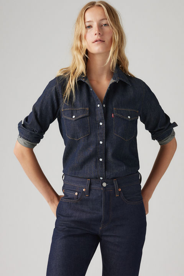 Levi' Chemise Western Iconic Lin+ Femme / Today' News