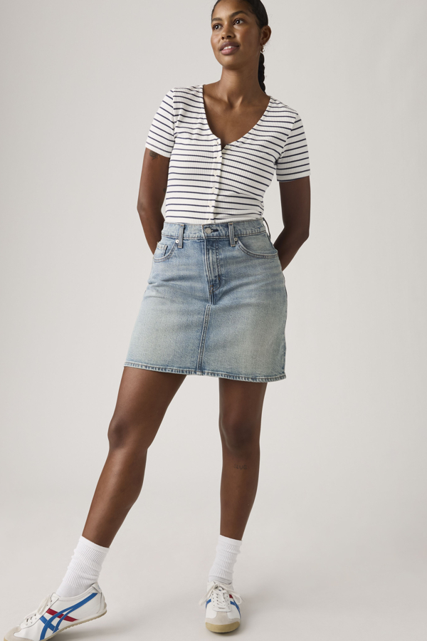 Levi' Jupe Mi Cuisse Femme / Blas Blas