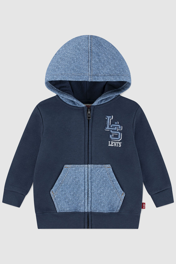 Levi' Bébé Sweat Shirt Zippé Maille Homme Neutral / Big Dipper 18M