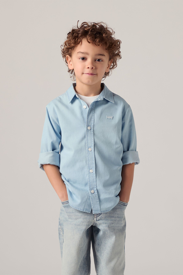 Levi' Kids Battery Housemark Shirt Homme / Avalon