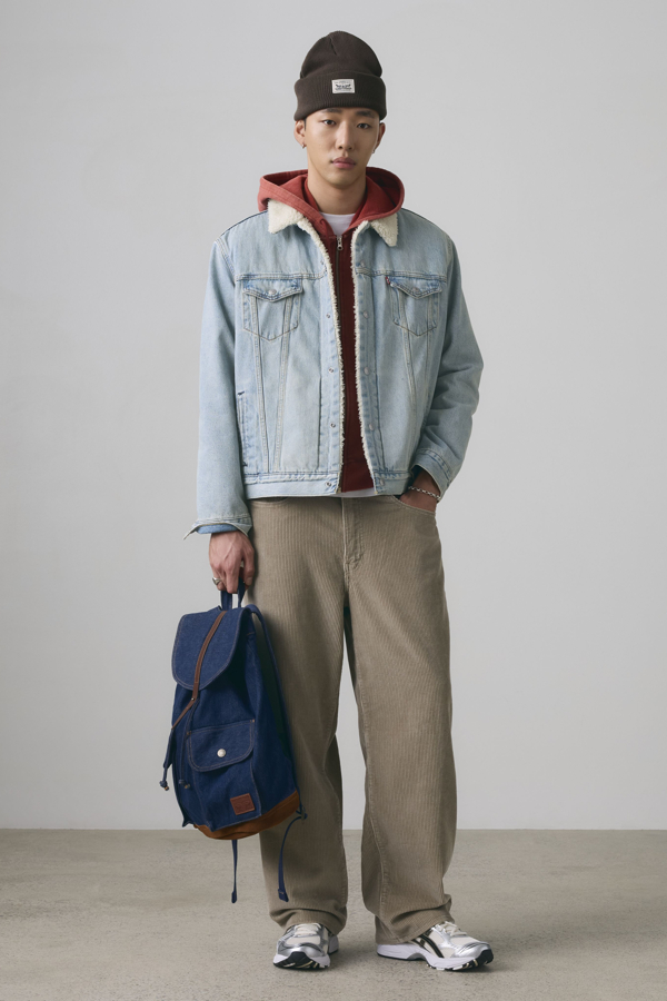 Levi' Veste Trucker Type III Sherpa Homme / Kentucky Sherpa - vue 1