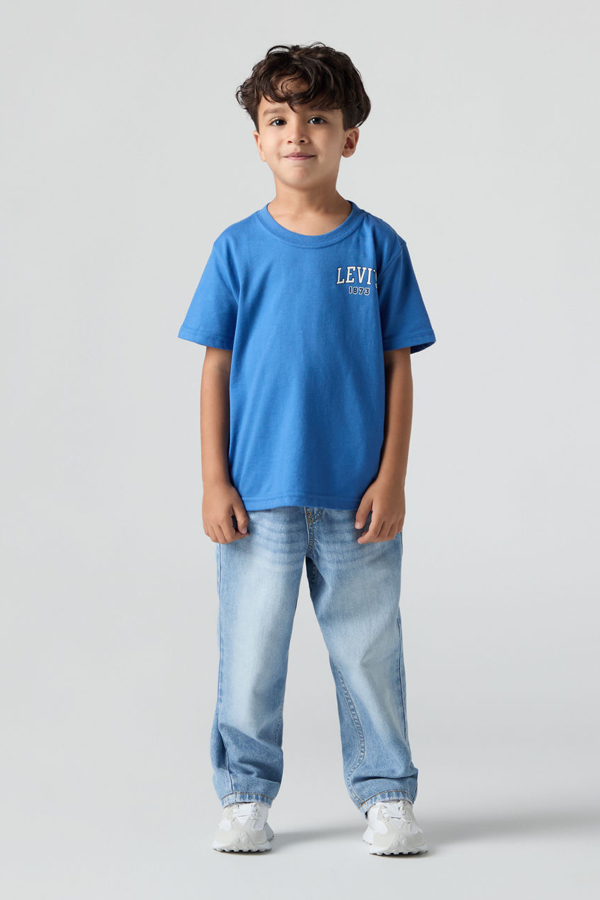 Levi' Enfant Jean Taille Élastique Stay Loose Taper Homme Neutral / From Scratch No Destruction