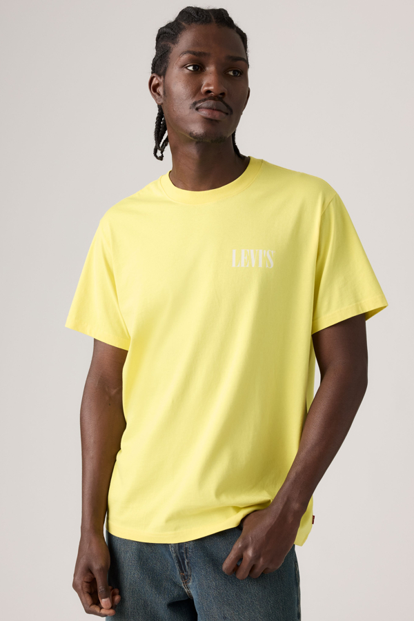 Levi' Relaxed Fit Graphic Tee Homme Jaune / Tbd23