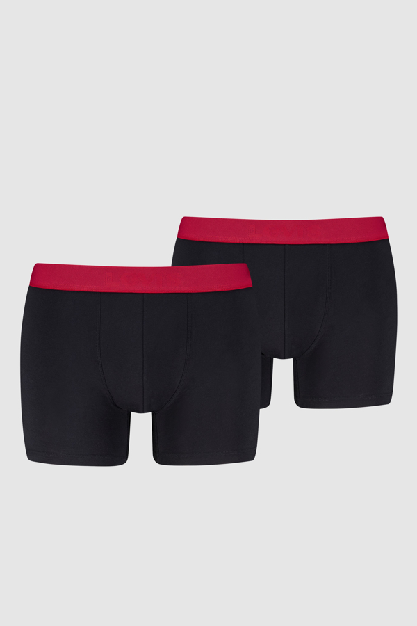 Levi' Twill Boxer Brief 2 Pack Homme / - vue 1